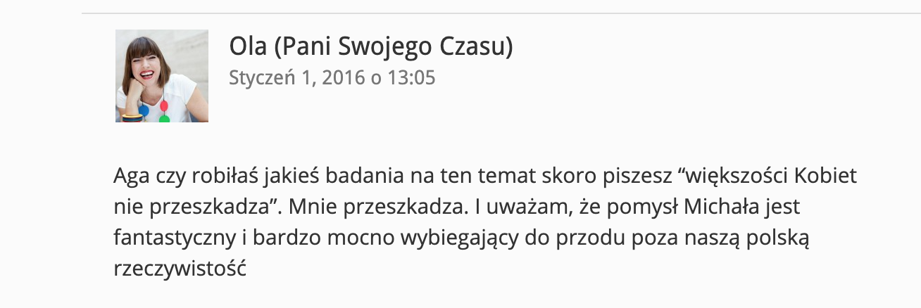 Pani swojego czasu