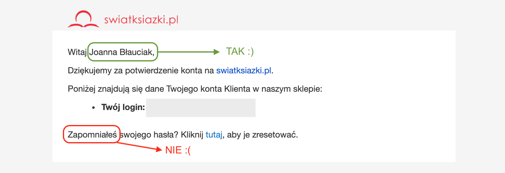 świat książki mailing